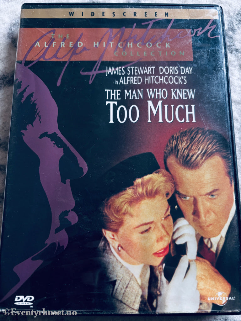 The Man Who Knew Too Much. DVD.