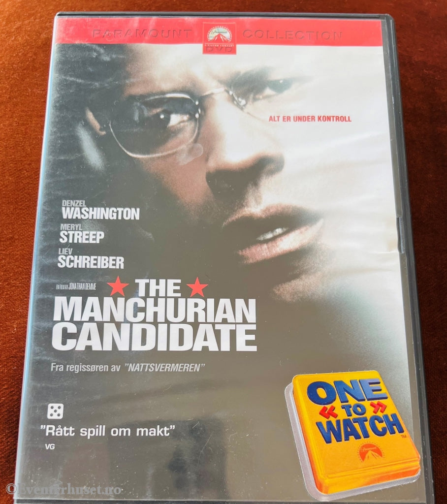 The Manchurian Candidate. Dvd. Dvd