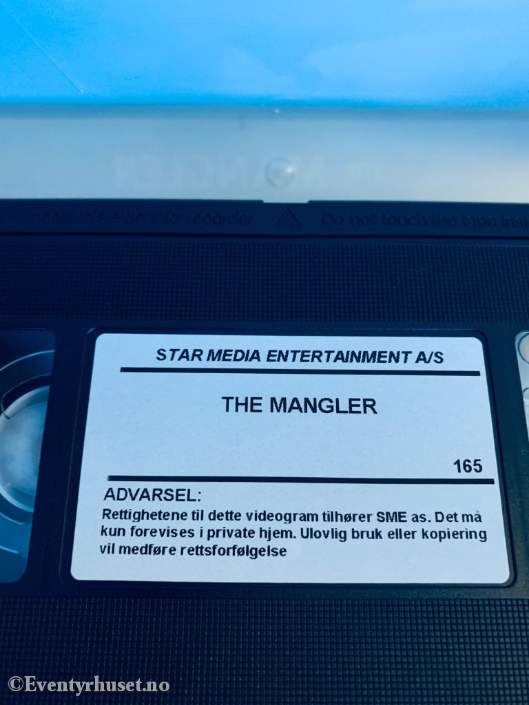 The Mangler. 1995. Vhs. Vhs
