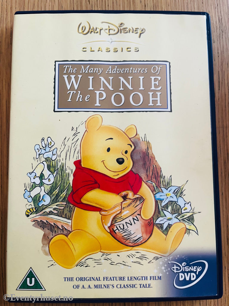 The Many Adventures of Winnie the Pooh 1977 DVD