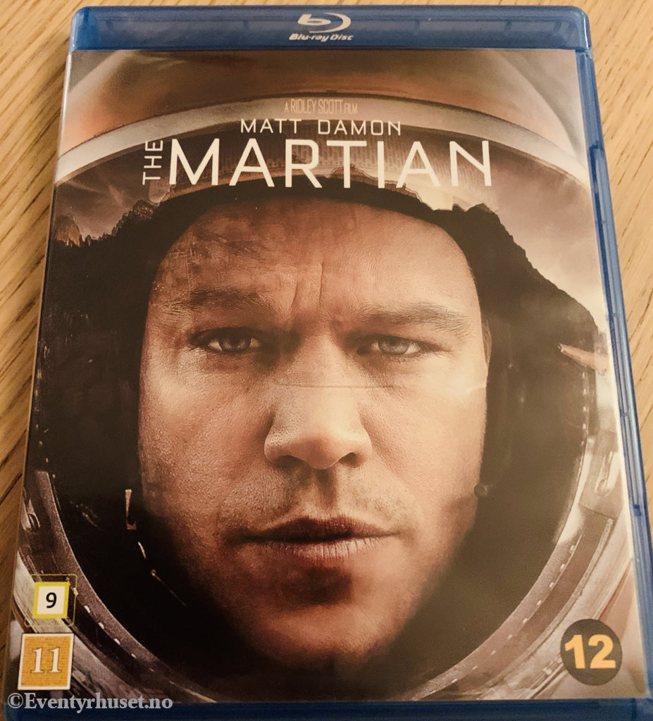 The Martian. Blu-Ray. Blu-Ray Disc