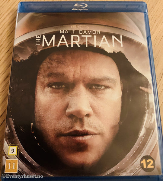 The Martian. Blu-Ray. Blu-Ray Disc
