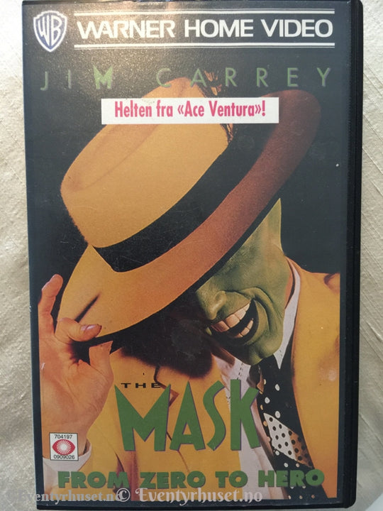 The Mask. 1994. Vhs. Vhs