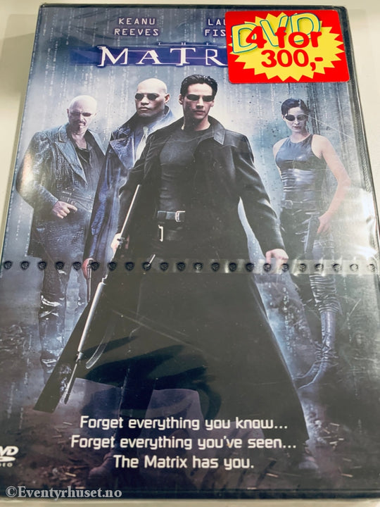 The Matrix. 1999. Dvd. Ny I Plast! Dvd