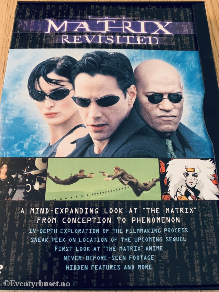 The Matrix Revisited. 1999. Dvd Snapcase.