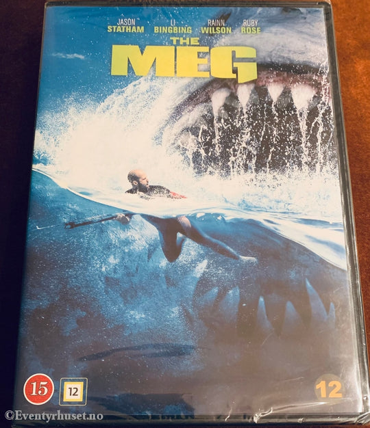 The Meg. 2018. Dvd. Ny I Plast! Dvd