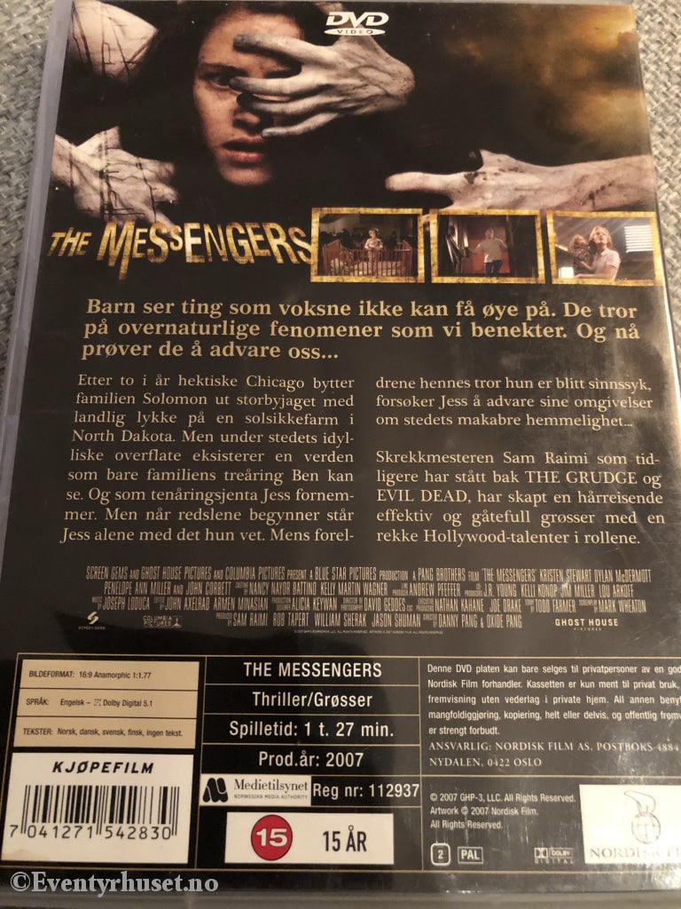 The Messengers. 2007. Dvd. Dvd