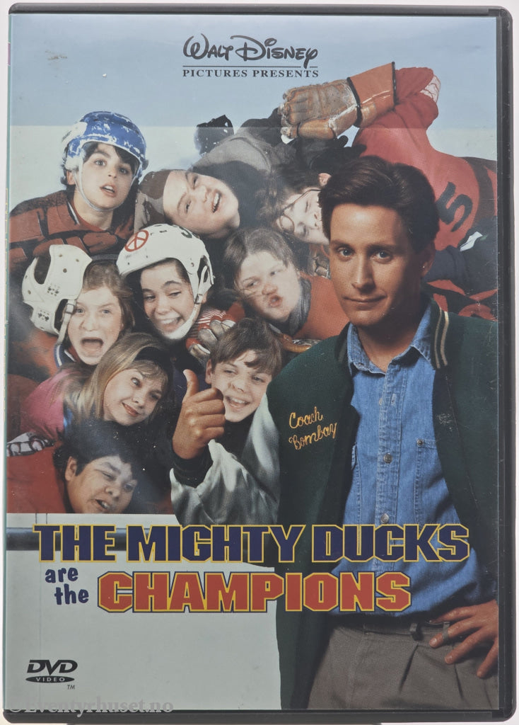The Mighty Ducks Are the Champions . 1992 . DVD.
