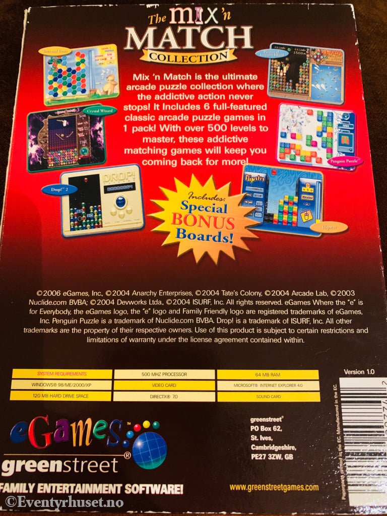 The Mix’n Match Collection. 2002. PC-spill. Ny i plast!