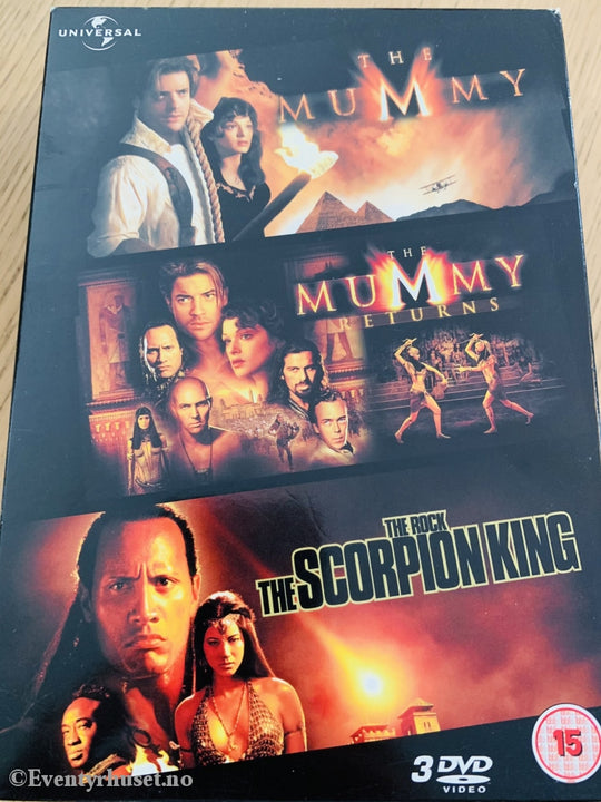 The Mummy / Scorpion King. Dvd Samleboks.