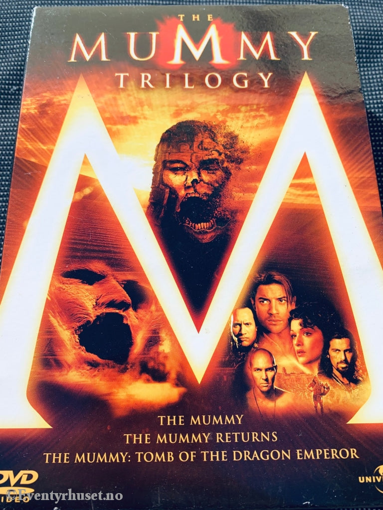 The Mummy Triology. Dvd Samleboks.