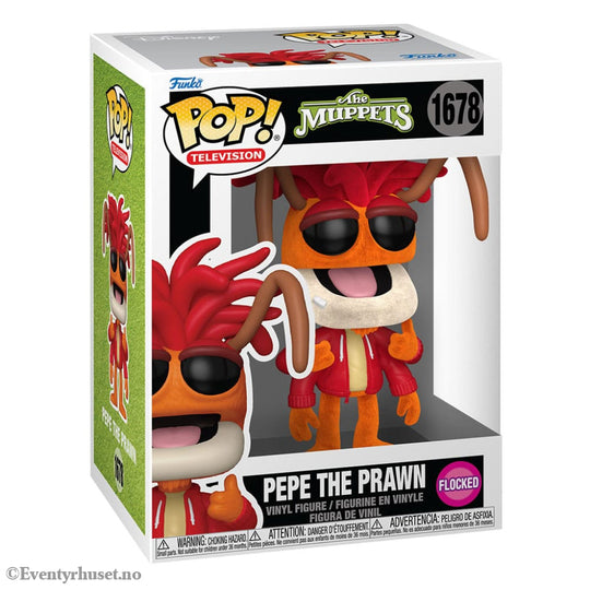 The Muppets POP! Vinyl Figure Pepe the Prawn (Flocked) 9 cm Collectibles