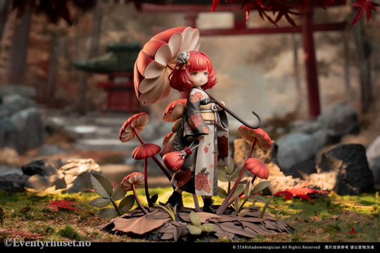 The Mushroom Girls PVC Statue 1/1 No.6 Marasmius Haematocephalus 23 cm Manga & Anime