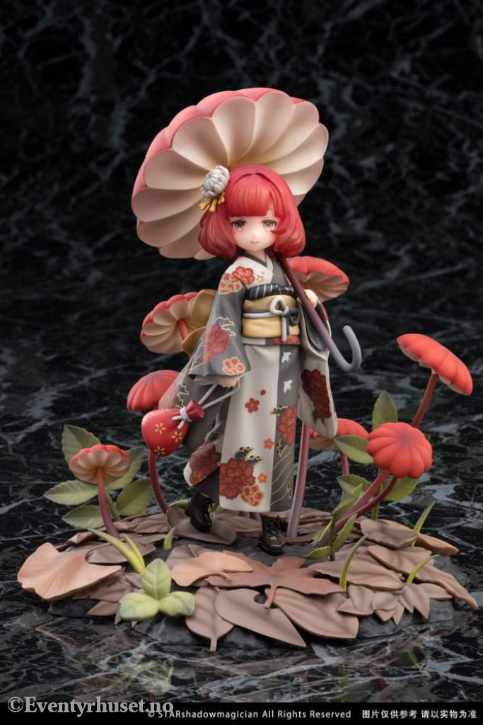 The Mushroom Girls PVC Statue 1/1 No.6 Marasmius Haematocephalus 23 cm Manga & Anime