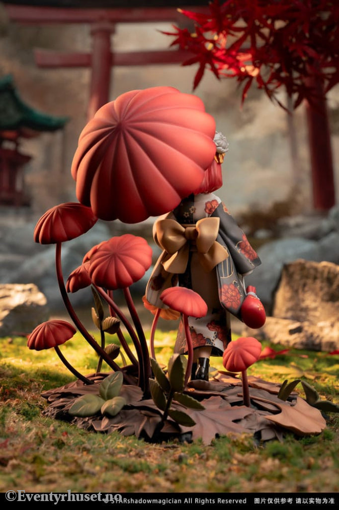 The Mushroom Girls PVC Statue 1/1 No.6 Marasmius Haematocephalus 23 cm Manga & Anime