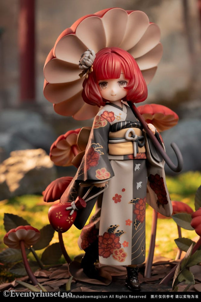 The Mushroom Girls PVC Statue 1/1 No.6 Marasmius Haematocephalus 23 cm Manga & Anime