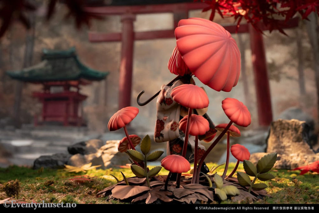 The Mushroom Girls PVC Statue 1/1 No.6 Marasmius Haematocephalus 23 cm Manga & Anime