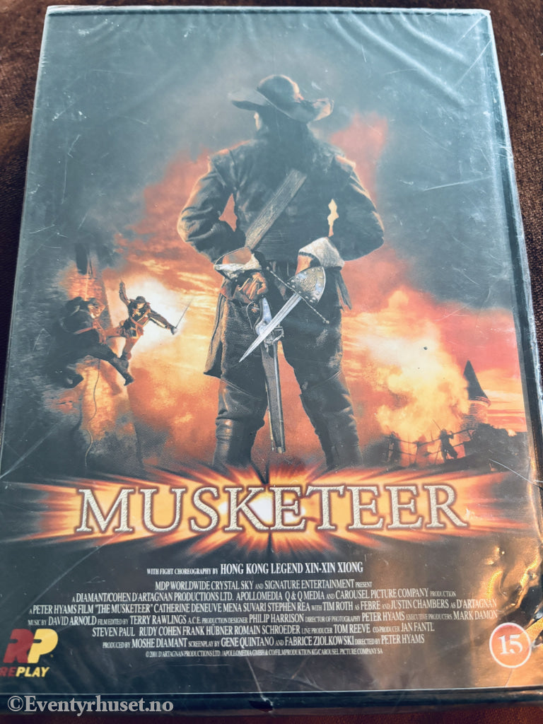 The Musketeer (2001). DVD. Ny i plast!