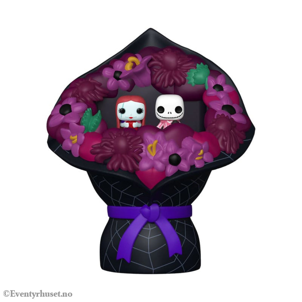 The Nightmare Before Christmas Bitty POP! Bouquet Vinyl Figure 2-Pack Sally & Jack Skellington (Valentine) 4 cm