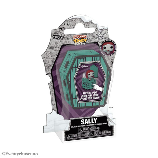 The Nightmare Before Christmas Coffin Pocket POP! Vinyl Figure Sally Sewing 6 cm Collectibles