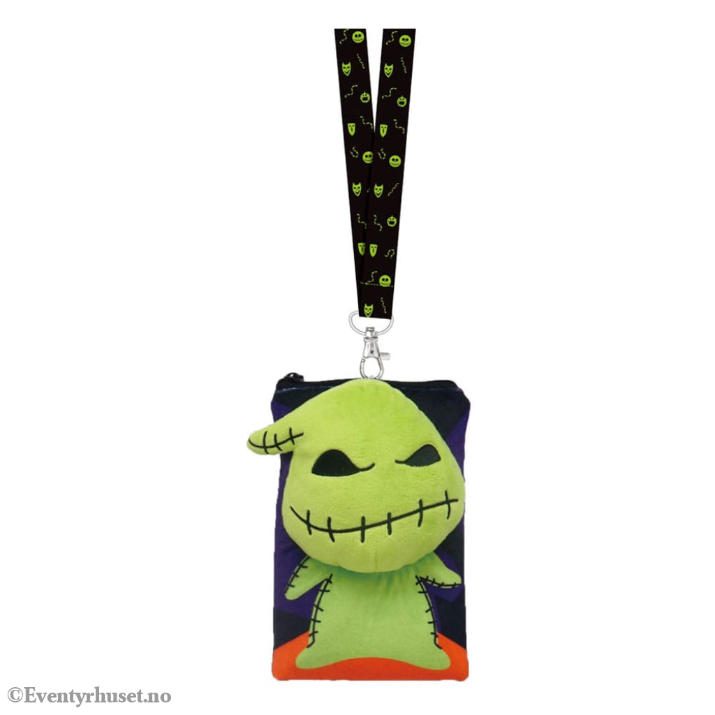 The Nightmare Before Christmas Lanyard with Pouch Card Holder Oogie Boogie Fashion & Accessories