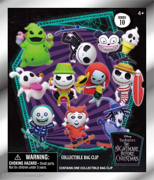 The Nightmare Before Christmas PVC Bag Clips Series 10 Display (24) Fashion & Accessories