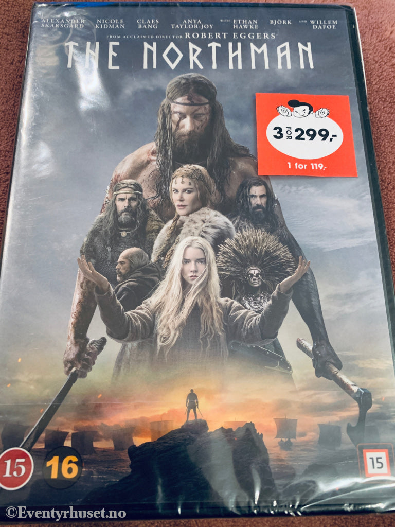 The Northman. DVD. Ny i plast!