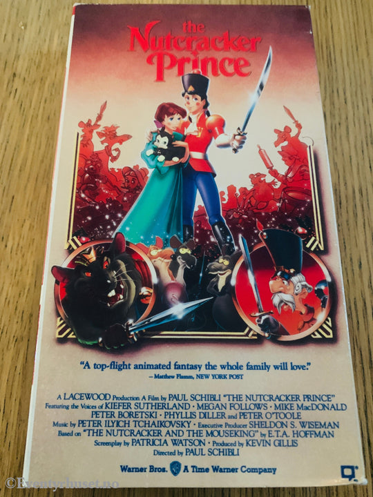 The Nutcracker Prince 1990 .VHS slipcase.