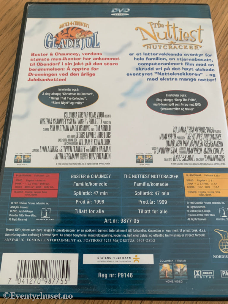 The Nuttiest Nutcracker / Glade jul (1999). DVD.