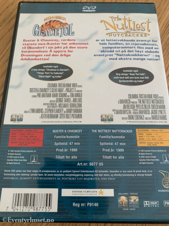 The Nuttiest Nutcracker / Glade jul (1999). DVD.