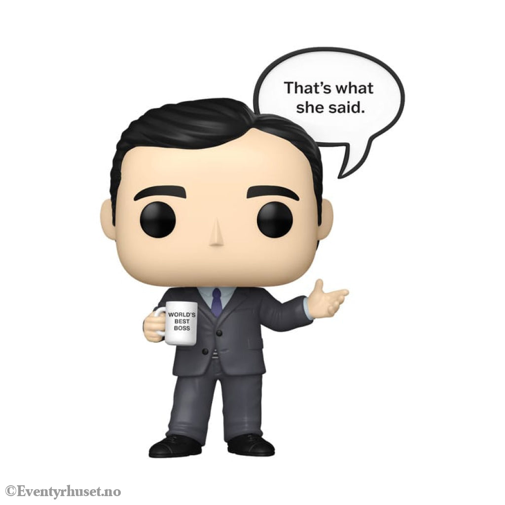 The Office POP! Sayings Vinyl Figure Michael 9 cm Collectibles