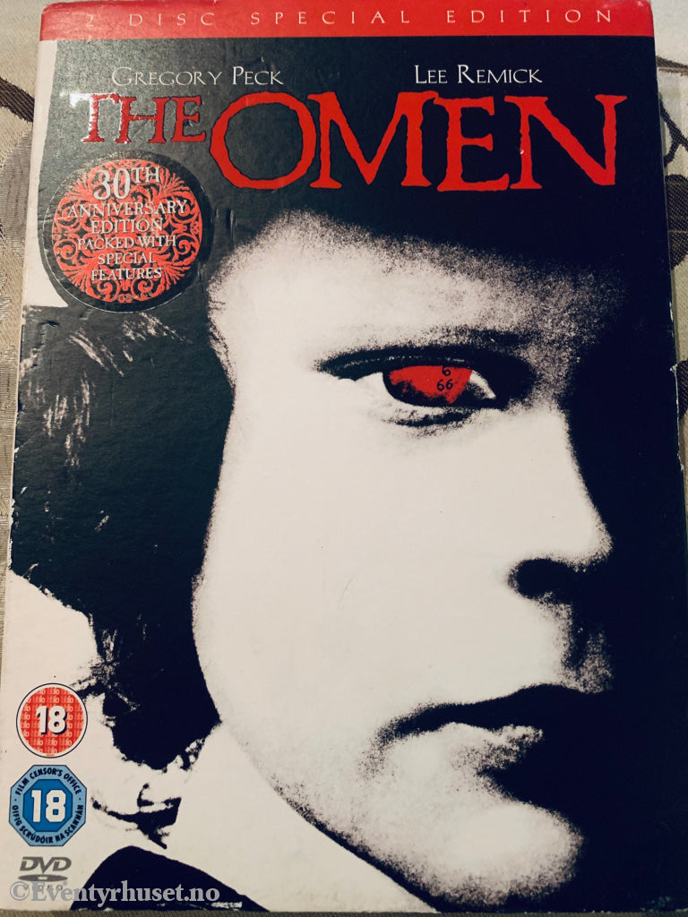 The Omen Spesialversjon. Dvd Slipcase.