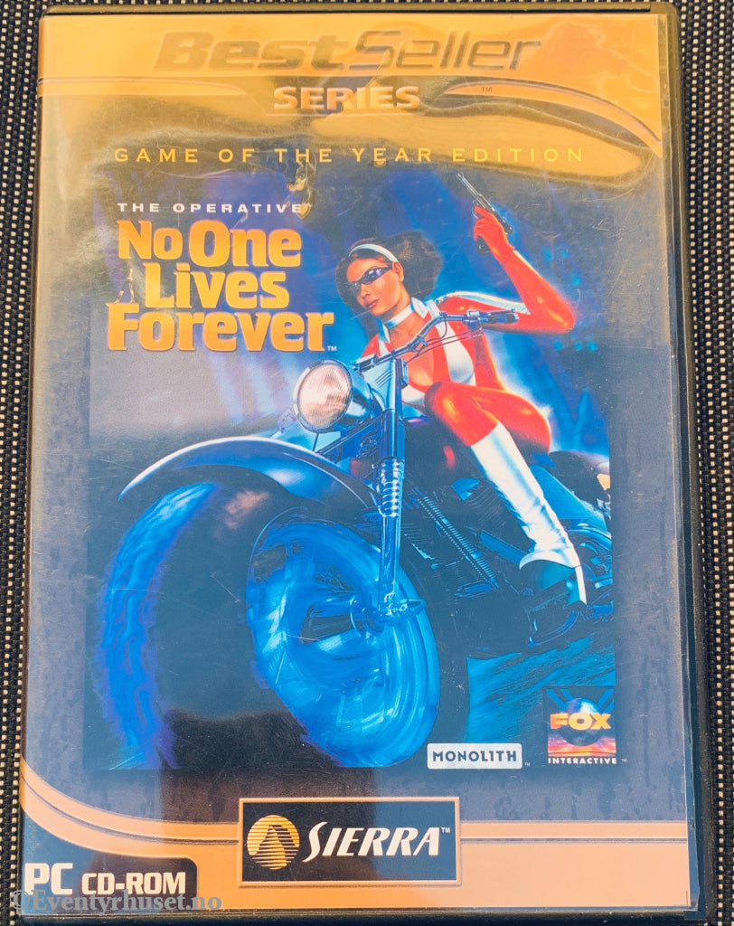 The Operative: No One Lives Forever – Game of the Year Edition, 2000. PC-spill.
