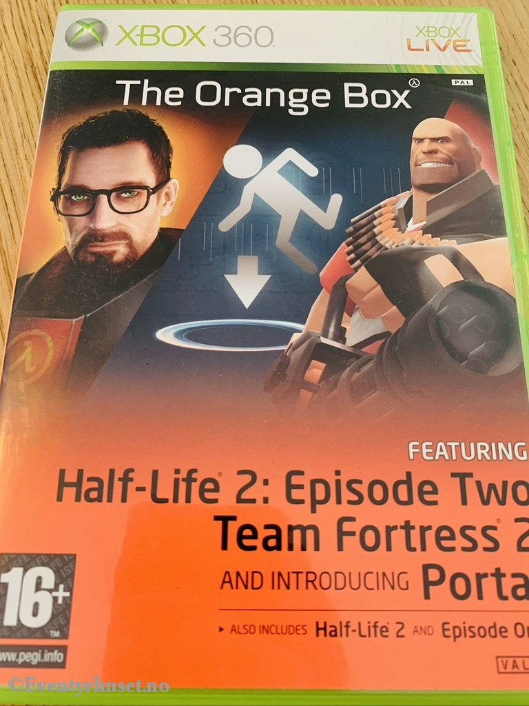 The Orange Box: Half-Life 2: Epiosde Two / Team Fortress 2 + Portal. Xbox 360.