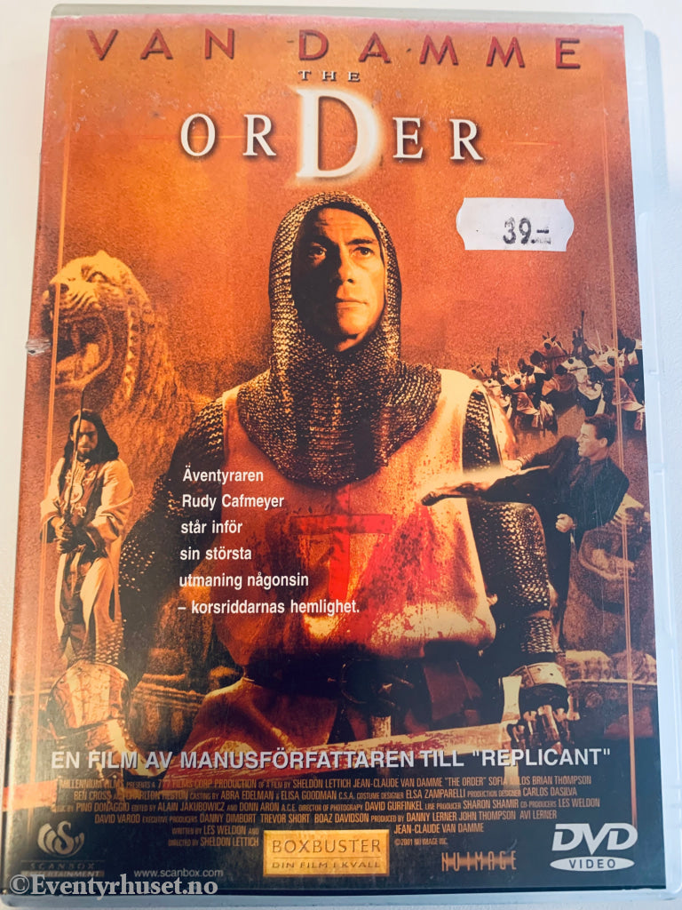 The Order. Dvd. Svensk Utgave. Dvd