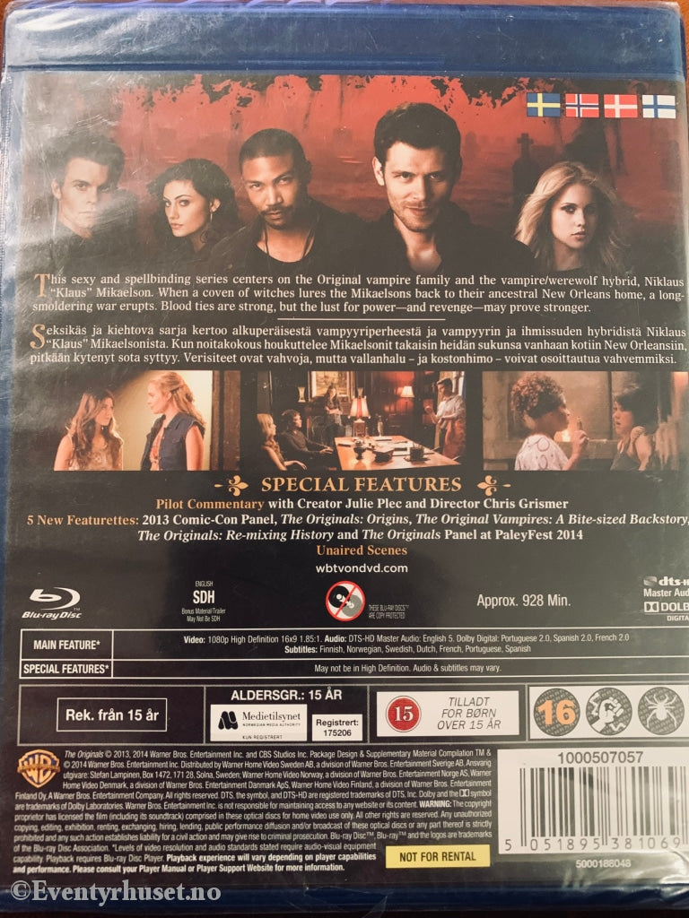 The Originals. Blu-Ray. Ny I Plast! Blu-Ray Disc