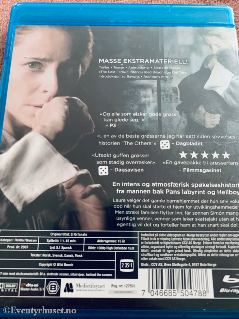 The Orphanage. Blu-ray.