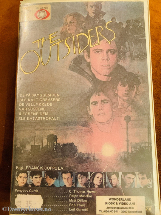 The Outsiders. VHS Big Box.