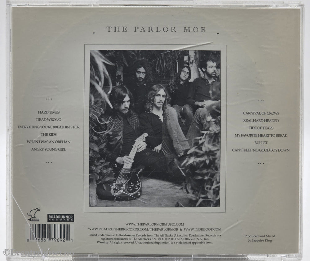 The Parlor Mob. 2008. And You Were A Crow. CD.