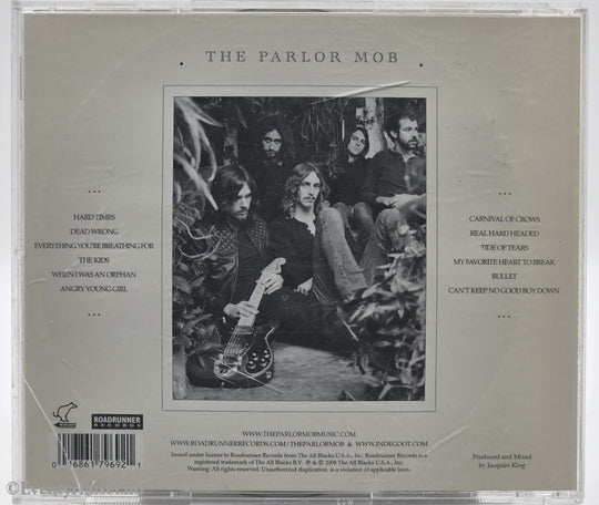 The Parlor Mob. 2008. And You Were A Crow. CD.