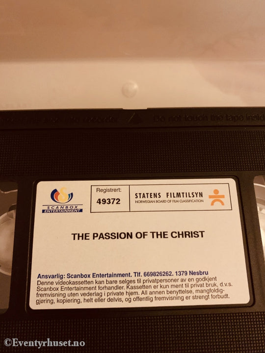 The Passion. 2004. Vhs. Vhs