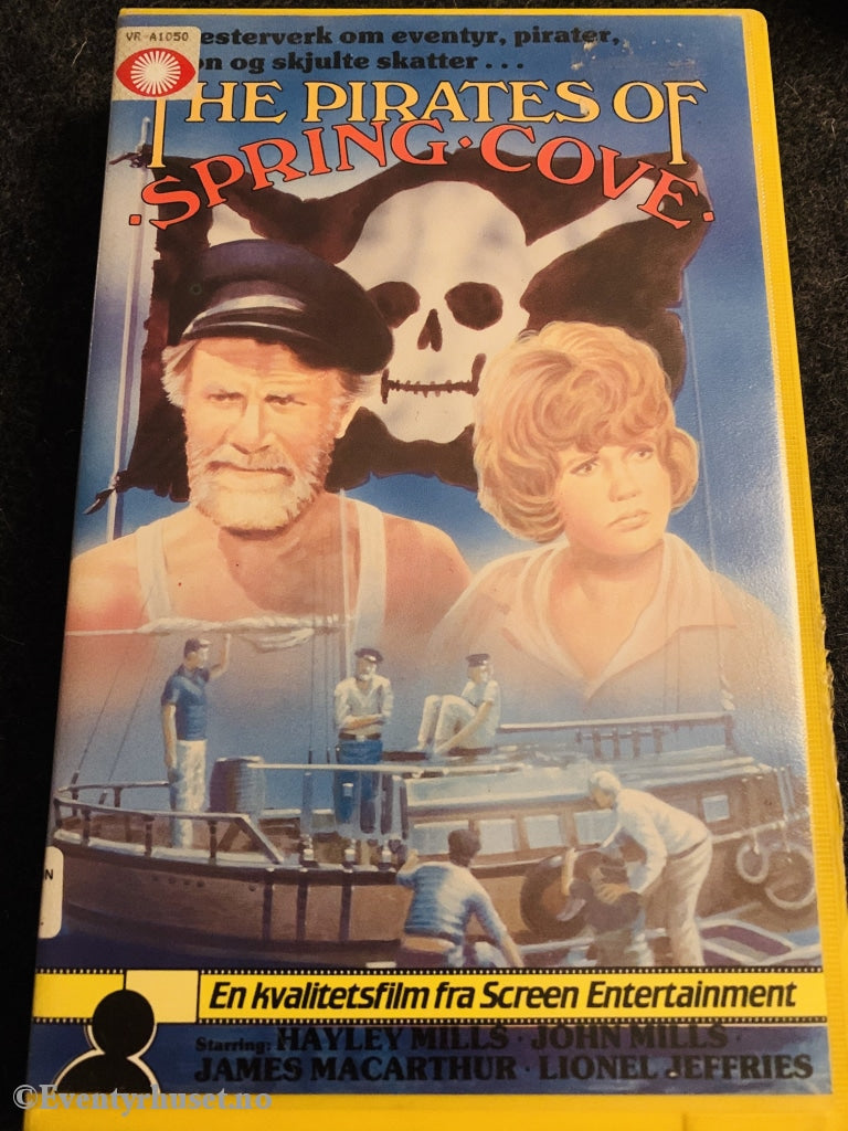 The Pirates Of Spring Cove. 1965. Vhs Big Box.
