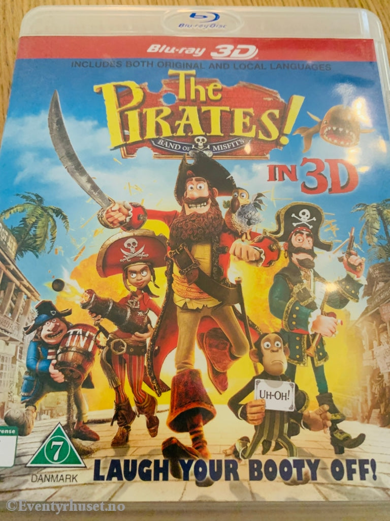 The Pirates! (Piratene!). Blu-Ray 3D. Blu-Ray Disc