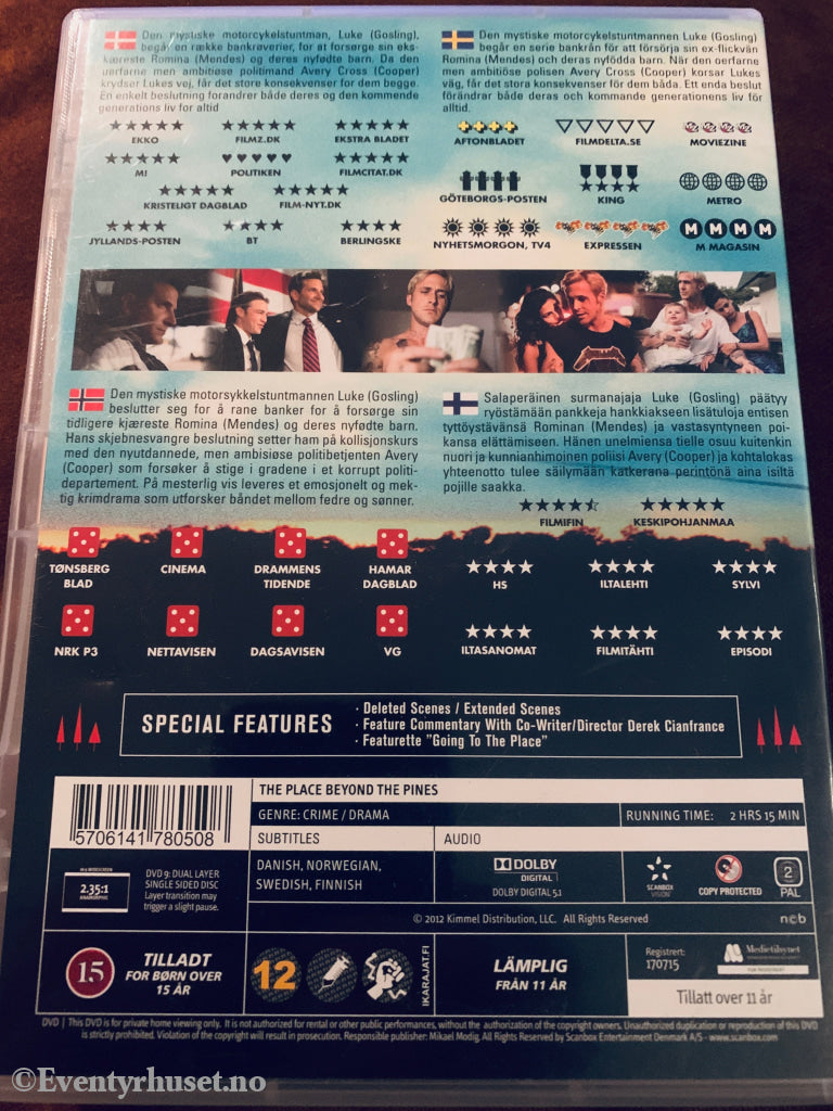 The Place Beyond the Pines. DVD.