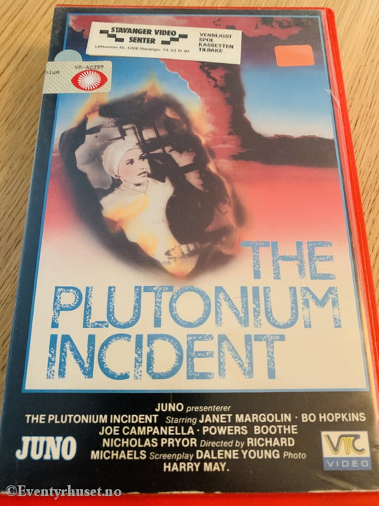 The Plutonium Incident. 1980. Vhs Big Box.