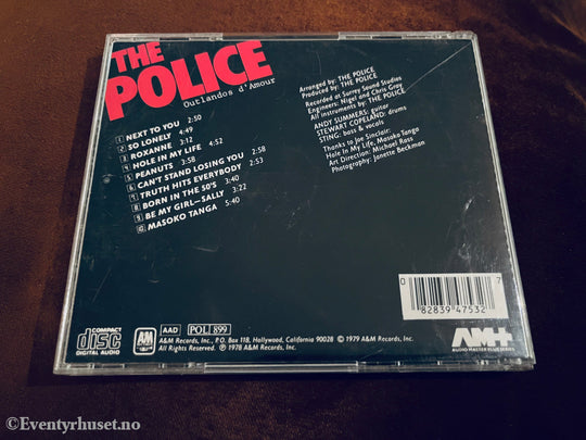 The Police - Outlandos D’amour. Cd. Cd