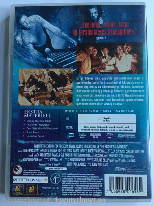 The Poseidon Adventure. Dvd. Dvd