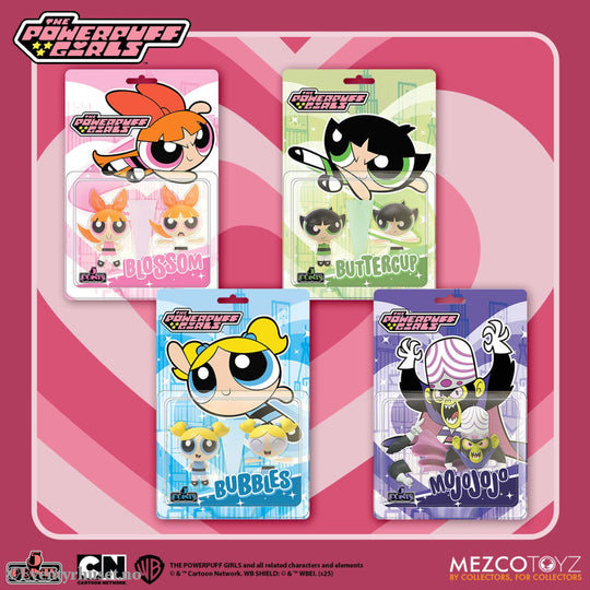 The Powerpuff Girls Christmas Vacation 5 Points Action Figures 10 cm Assortment. Mint In Sealed Box (MISB)! Actionfigur