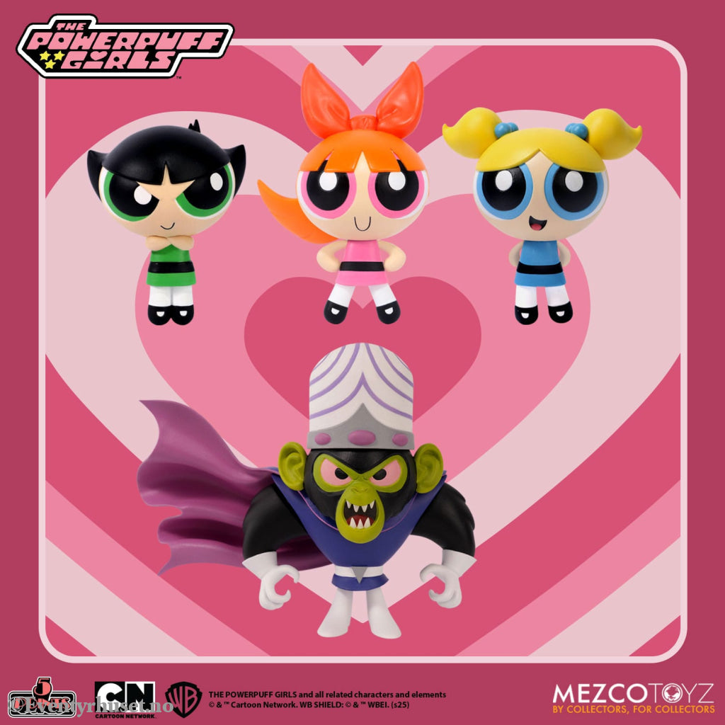 The Powerpuff Girls Christmas Vacation 5 Points Action Figures 10 cm Assortment. Mint In Sealed Box (MISB)! Actionfigur