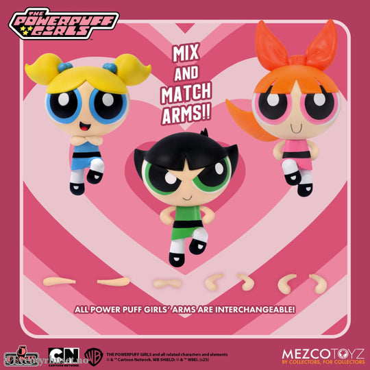 The Powerpuff Girls Christmas Vacation 5 Points Action Figures 10 cm Assortment. Mint In Sealed Box (MISB)! Actionfigur